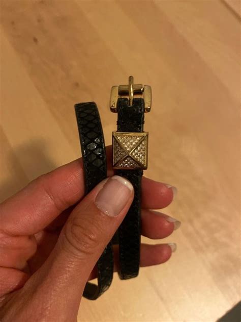 michael kors lederarmband schwarz|Michael Kors armbänder kaufen.